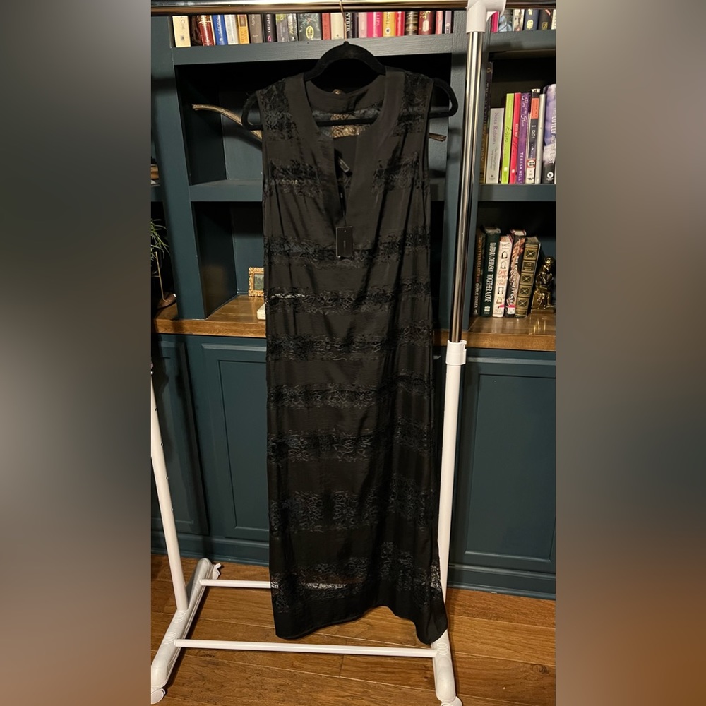 BCBG lace maxi dress